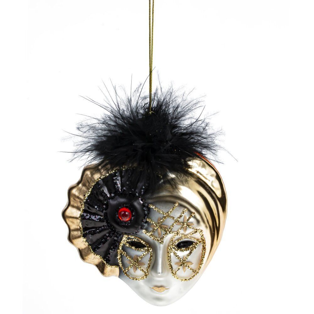 GAEM Украшение новогоднее "Маска", L9,5 W3 H12 см
