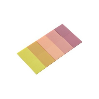 Закладки с л/к 20*45мм 5цв.х20л. пластиковые, пастельные deVENTE. Morandi 2011205