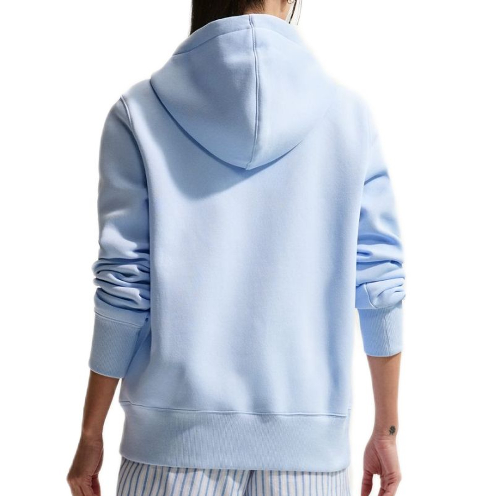 Женская Кофта теннисная Nike Sportswear Phoenix Fleece - hydrogen blue/sail