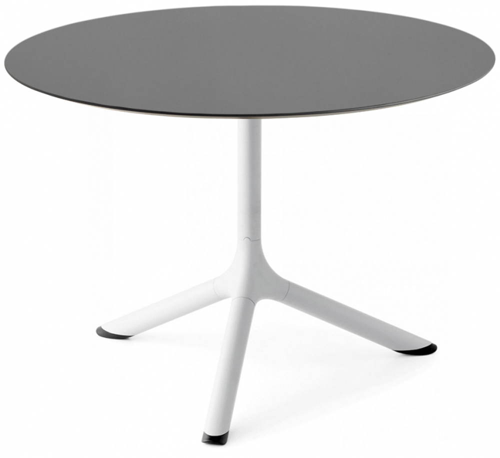 Столик ламинированный кофейный Scab Design Tripe, белый, антрацит