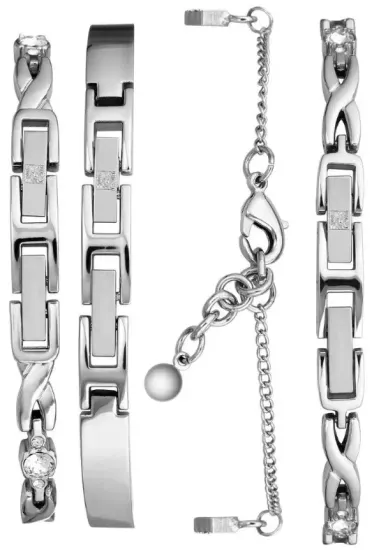 Женские часы Anne Klein AK/3083SVST (В наборе)