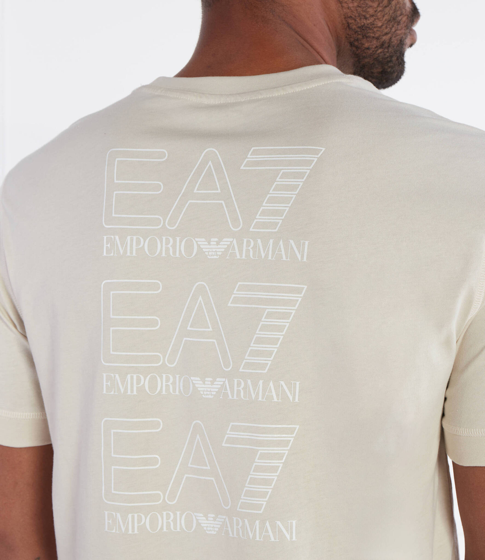 Футболка EA7 - экрю(3DUT02 PJTJZ)