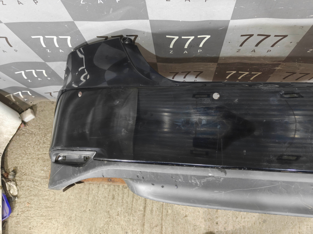 Бампер задний + юбка заднего бампера Toyota Camry (XV70) 17-нв Б/У Оригинал 521590X921