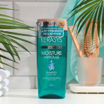 Увлажняющий шампунь для волос с церамидами KeraSys Moisture Ampoule Shampoo for dry hair 400мл