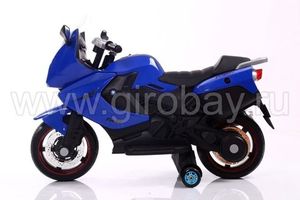 Детский электромотоцикл River Toys SUPERBIKE - MOTO A007MP синий