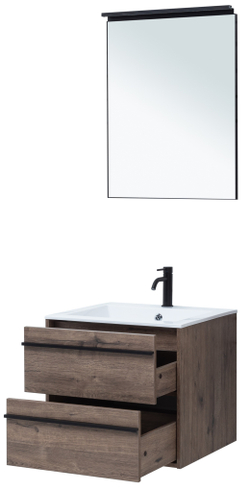 Мебель для ванной Aquanet Lino 60 Дуб Веллингтон