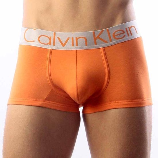 Мужские трусы боксеры Calvin Klein Steel Orange