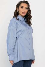 Рубашка Антария (серо-голубая) Б14190-5М LT Collection