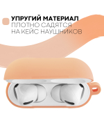 Чехол КАРТОФАН для Apple AirPods Pro (арт. AIRPRO-SLIM-SILICON-01-PAPAYA)