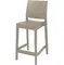 Полубарный стул Maya бежевый