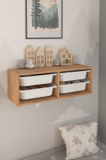 Стеллаж AYCA подвесной - сосна