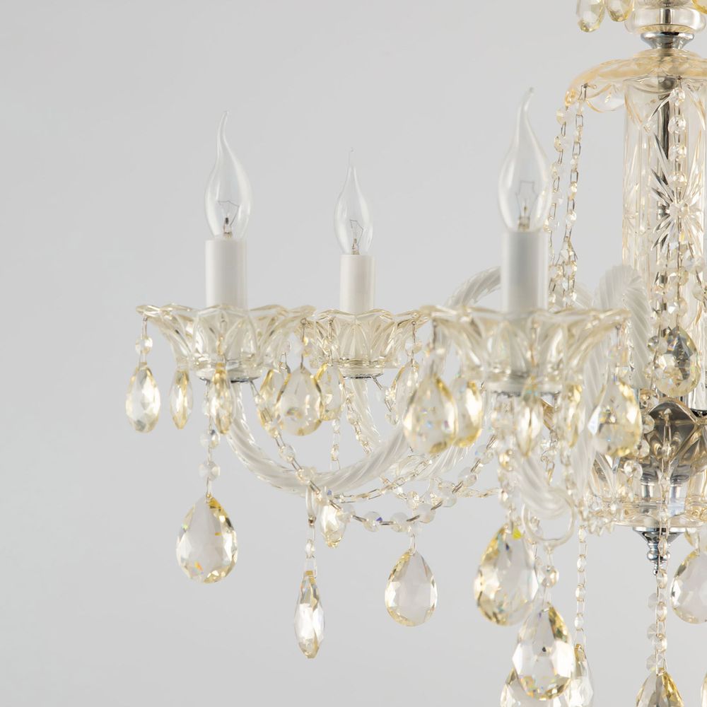 Citilux Одри CL350161 Люстра хрустальная подвесная