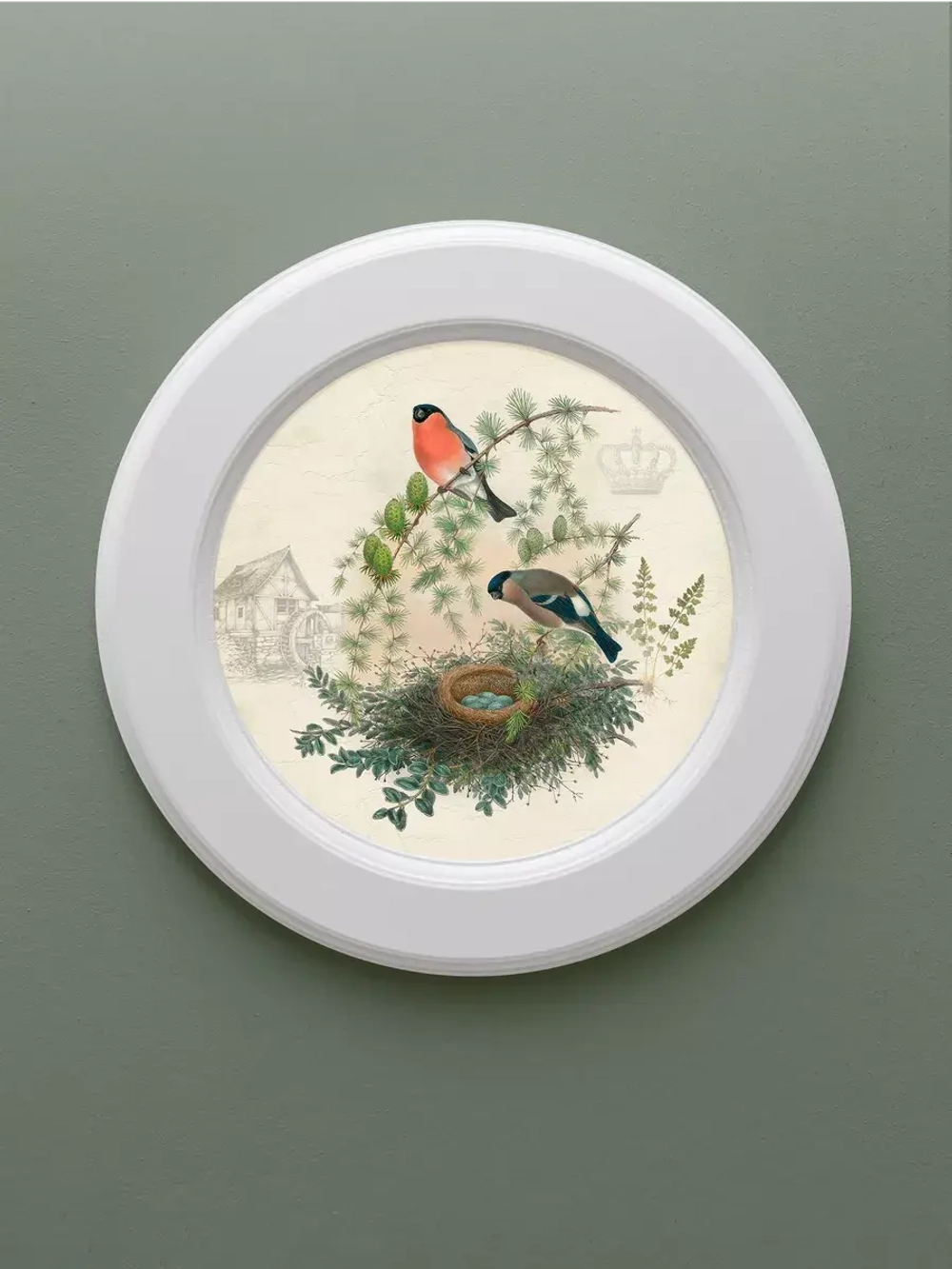 Картина на стену интерьерная на холсте 27 см