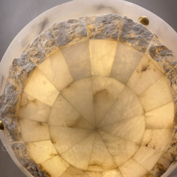 Люстра Cloyd TELEMACH C6 / Ø60 см - алебастр - латунь (арт.12347)