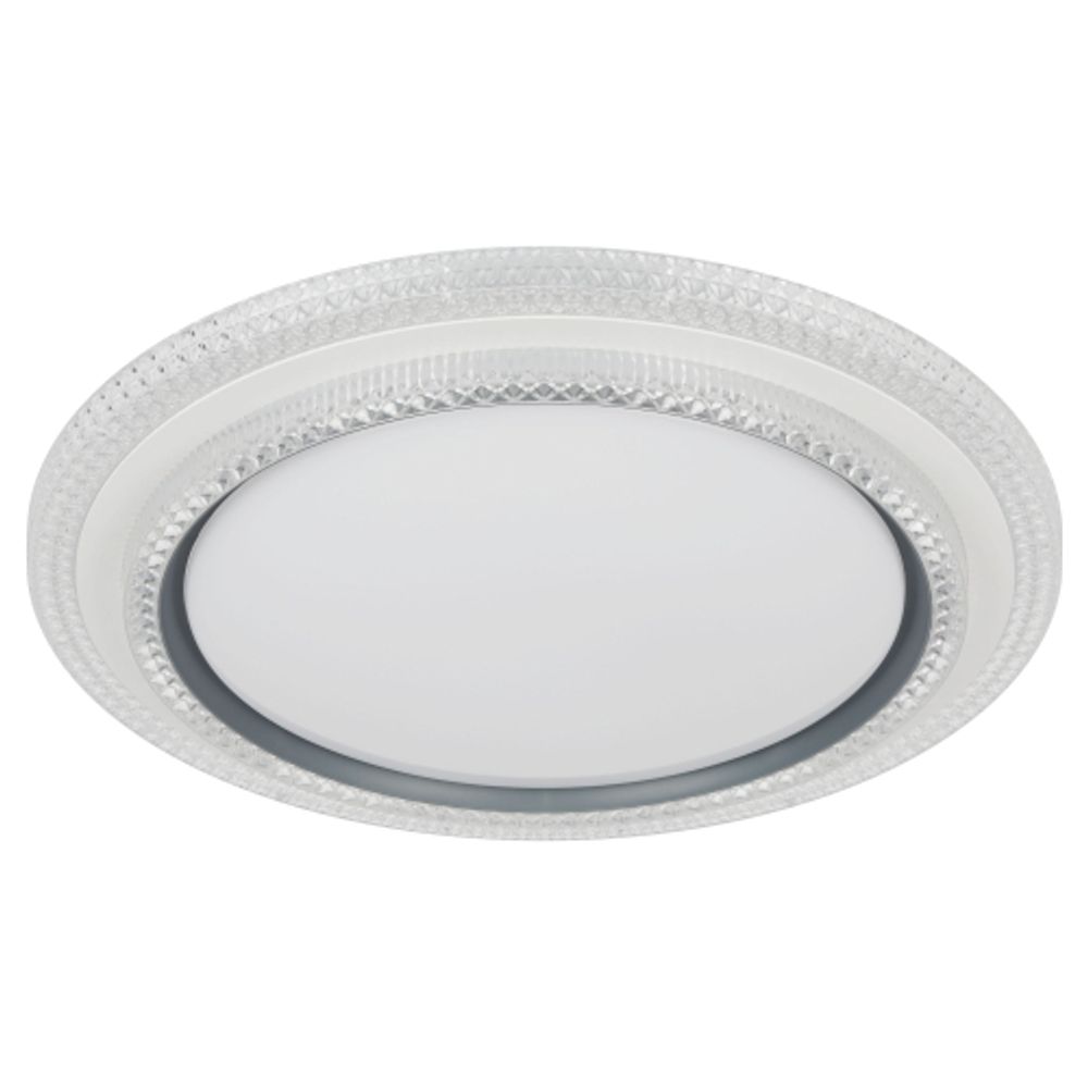 Светильник потолочный светодиодный ЭРА SPB-6 Sunny 86W-3K-6,5K-RC WH+GR с ДУ | Светильники SPB-6 с ДУ