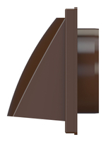 Выход стенной КФВ фланец D100 обр.клапан 150x150 ASA Brown ERA