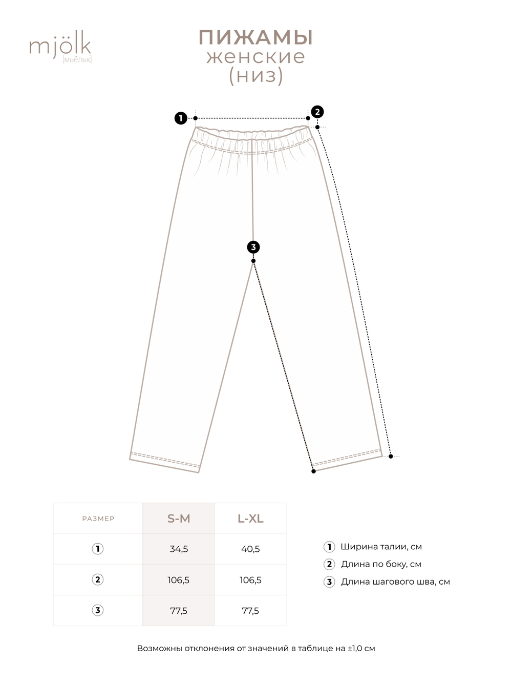 Пижама женская Mjölk х СКА Stripes