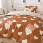 Комплект постельного белья на резинке Сатин Люкс KIDS 100% хлопок CDKR060