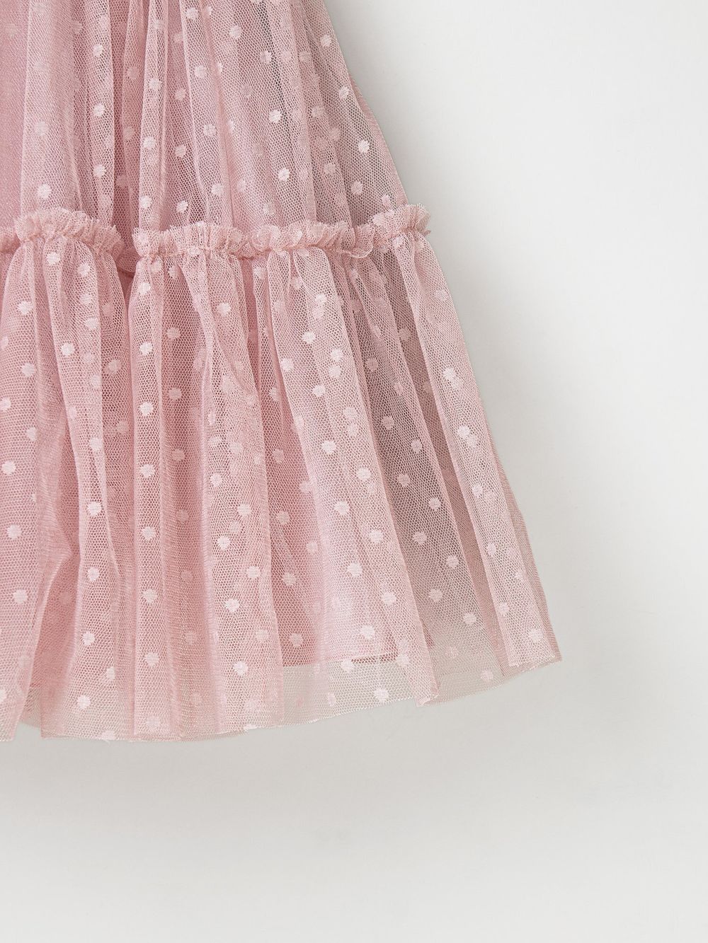 Платье фатиновое "Пудра"