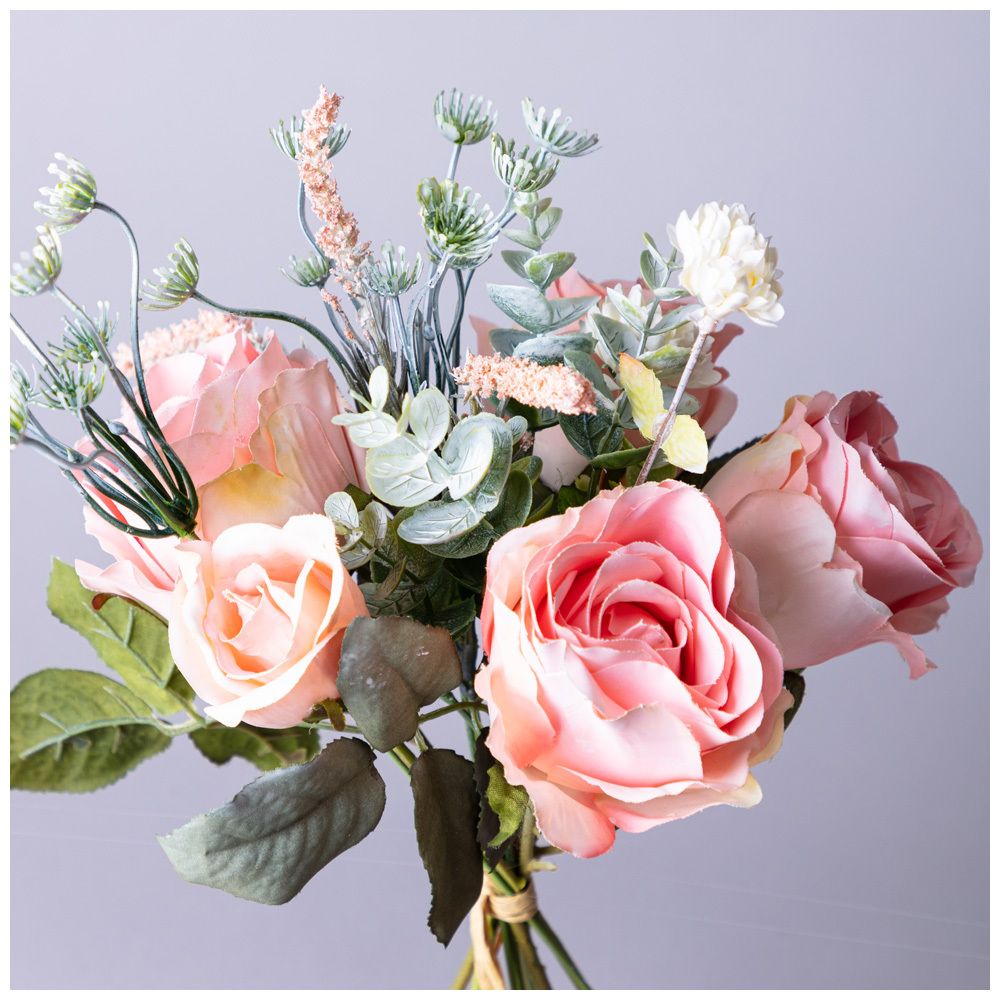 БУКЕТ ИСКУССТВЕННЫХ ЦВЕТОВ ВЫСОТА=30,5 СМ БЕЗ УПАКОВКИ (МАЛ=12ШТ./КОР=120ШТ.)