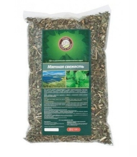 Мятная свежесть целлофан, 100 гр., ТМ ТРАВЫ ГОРНОГО КРЫМА