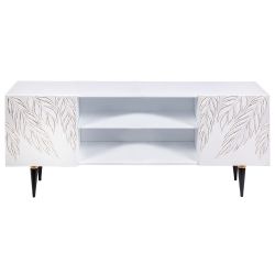 Тумба под ТВ Тропик 155см Классик Айс Голд Найт