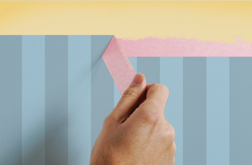 Малярная лента для деликатных поверхностей tesa® 56260, 25мХ25мм, розовая