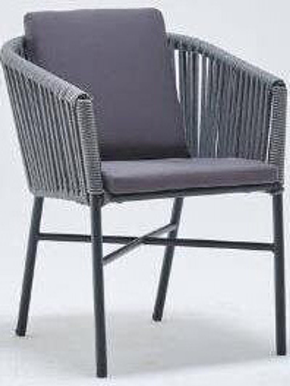 Кресло плетеное с подушками Palermo