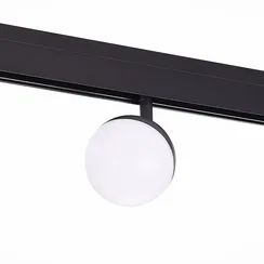 ST358.446.07 Магнитный трековый светильник Черный LED 1*7W 4000K 520Lm Ra>80 120° IP20 L120xW90xH192 СКАЙЛАЙН 48V