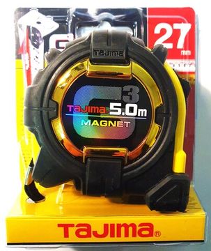 Рулетка измерительная 5м с магнитным зацепом G3 Lock Tajima G3M750MT