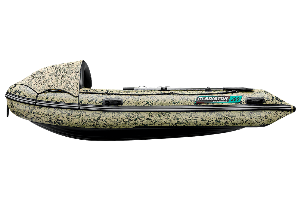 Лодка ПВХ Gladiator AirPro E380Pro НДНД Camo -