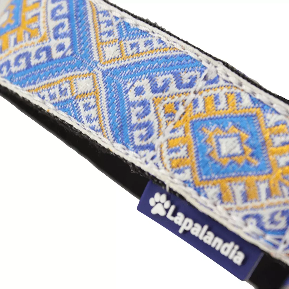 Облегченный регулируемый ошейник "Северные Мотивы" (30 мм)