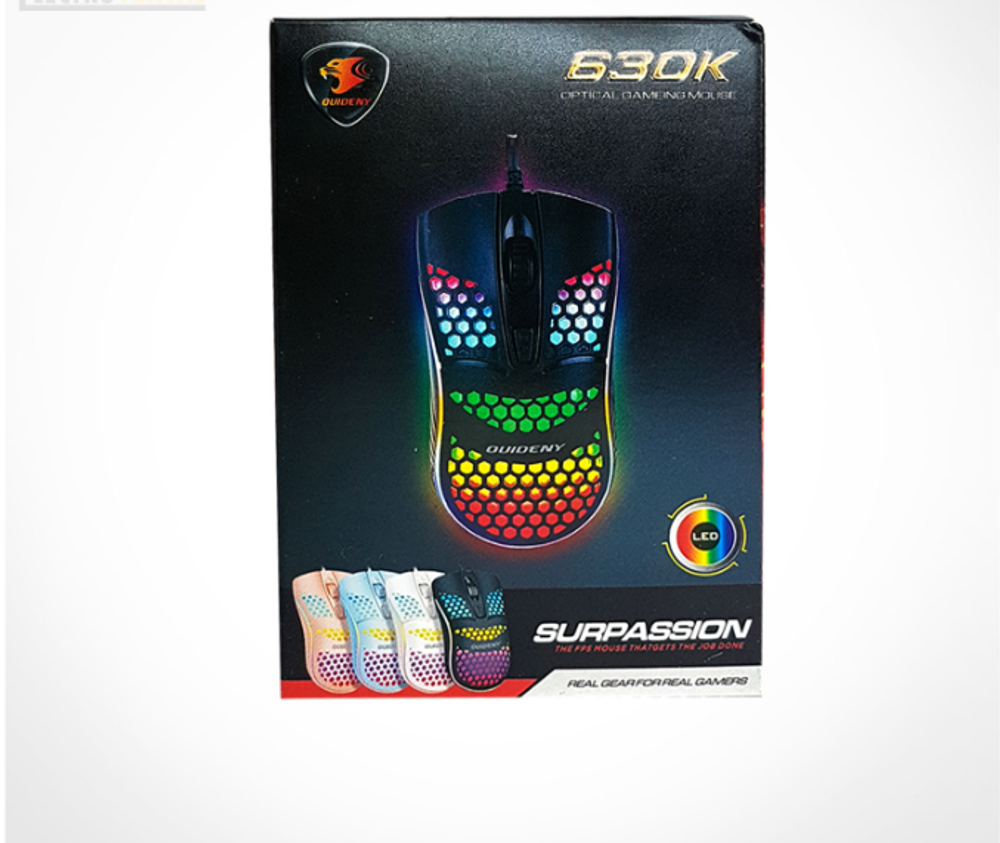Игровая мышь c подсветкой RGB, Cyber Series+ 1200 dpi, программируемые кнопки