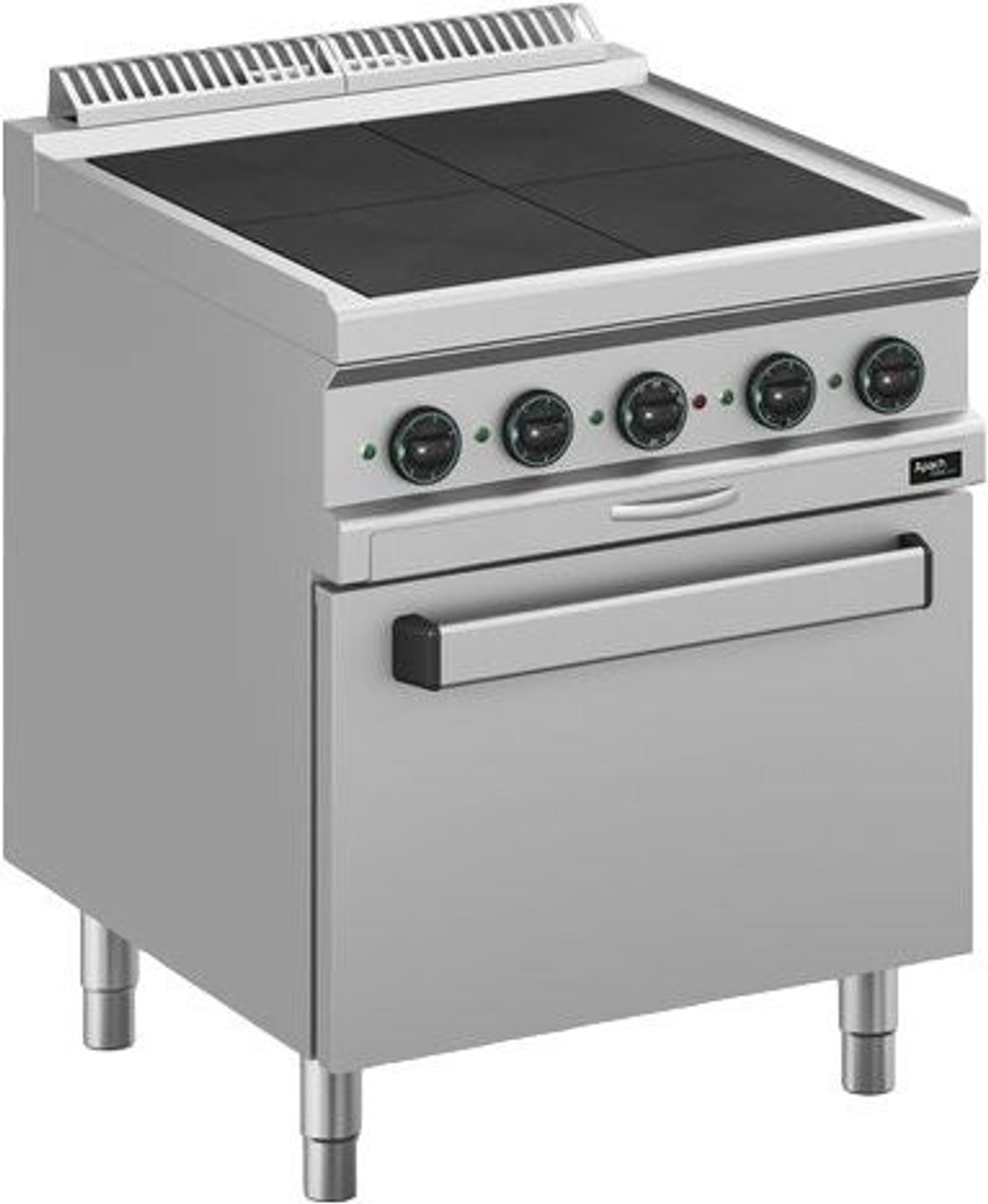 Плита электрическая APACH APRE-77QFE/PL с духовым шкафом