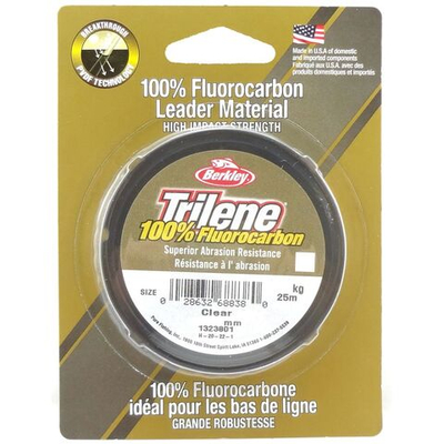 Флюорокарбон Berkley Trilene 100% Fluorocarbon Leader 25m 0.32mm/8.0kg