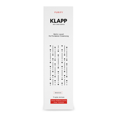 KLAPP Тоник с PHA для чувствительной кожи - Purify Multi Level Performance Cleansing, 200 мл