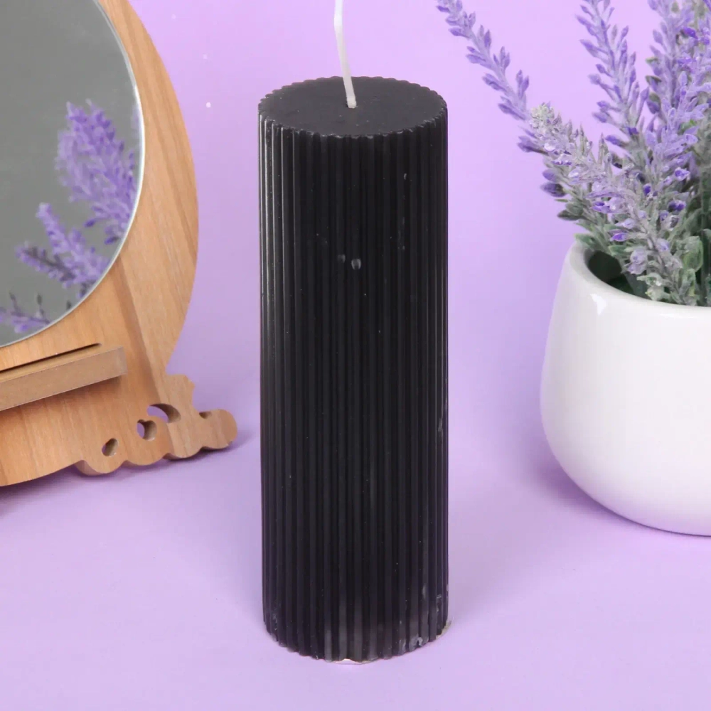 Свеча «Французская ночь» 5*15, Черный