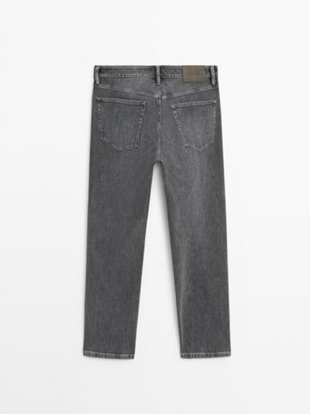 Massimo Dutti Зауженные джинсы, серый