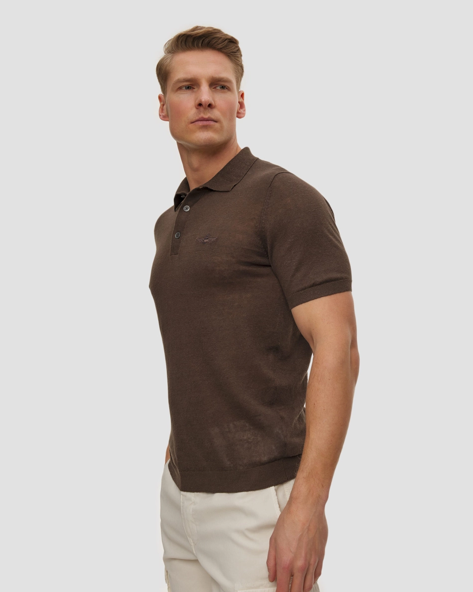 Поло изо льна