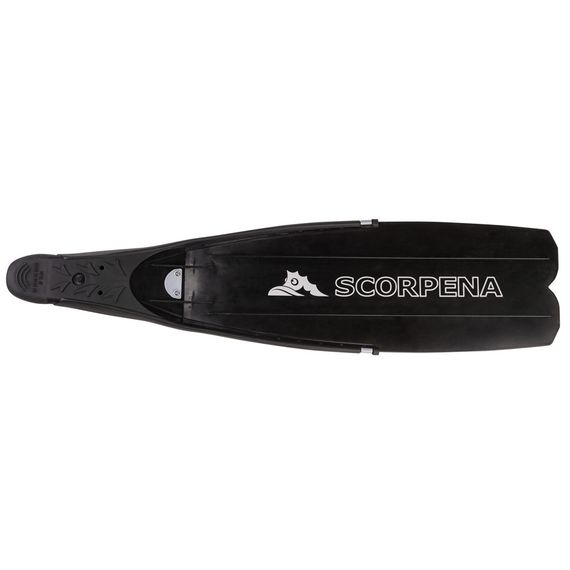 Ласты Scorpena F1 Sport черные с черными калошами
