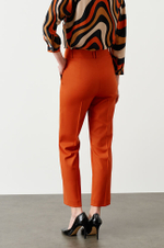 3933 Брюки женские  (терракотовый)