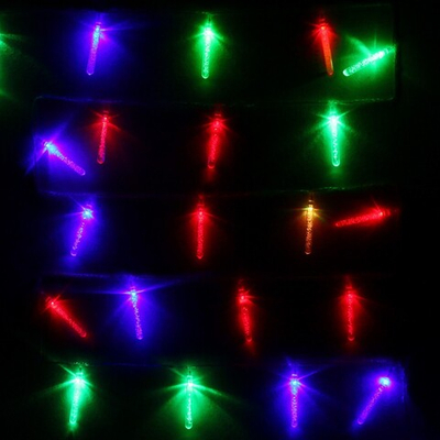 Гирлянда для дома 5,0 м 20 ламп LED с насадками ЛЬДИНКА, прозрач.пров., авторежим.,IP-20 RG/RB (возможность соединения)