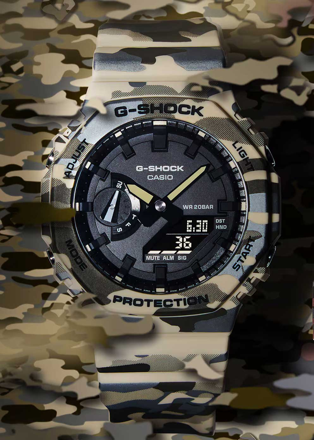 Часы Casio GA-2100CM-5A