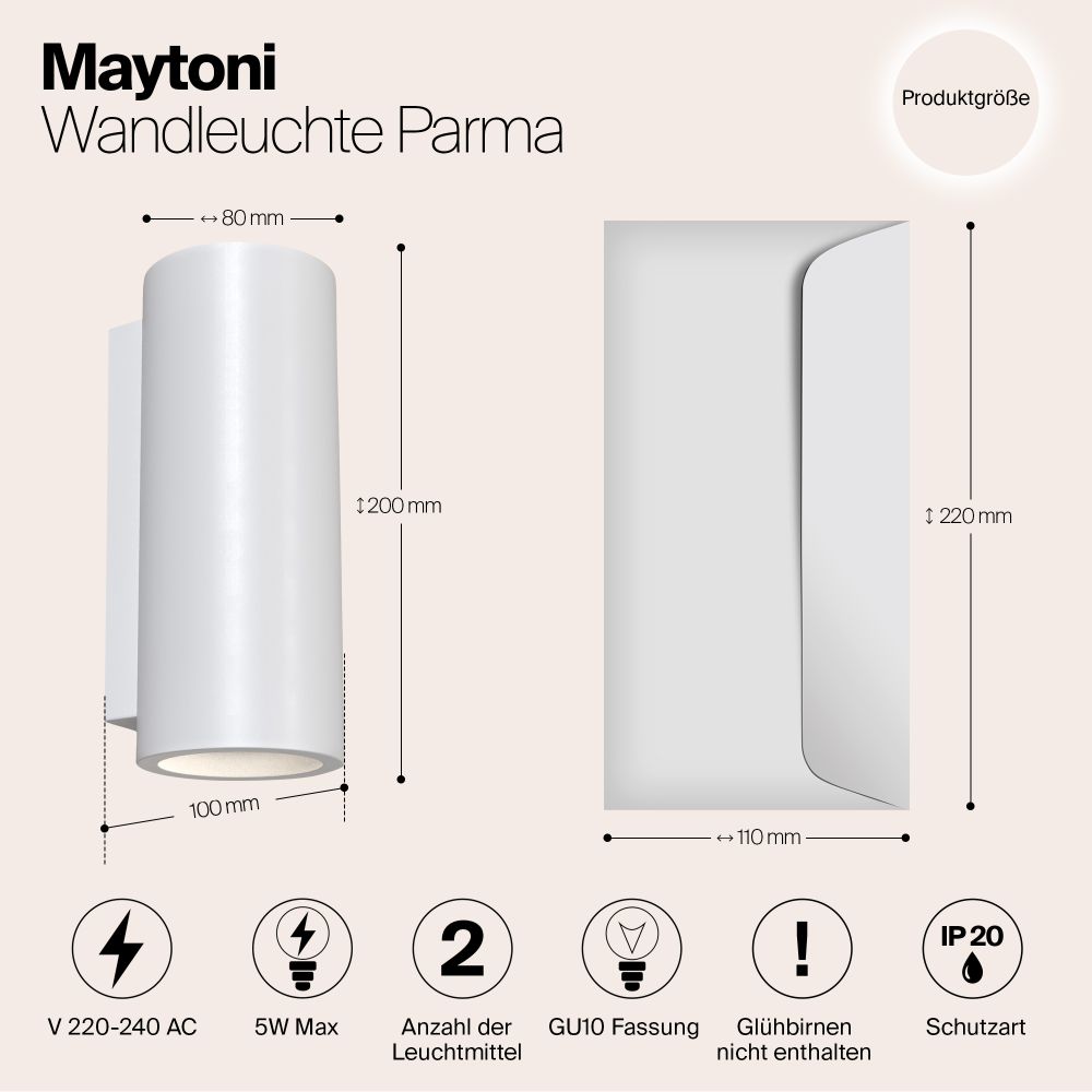 Настенный светильник (бра) Technical C191-WL-02-W