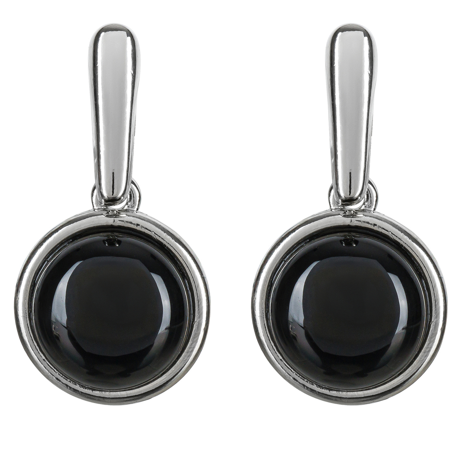 Серьги Possebon Agata Preto A0655.4 S