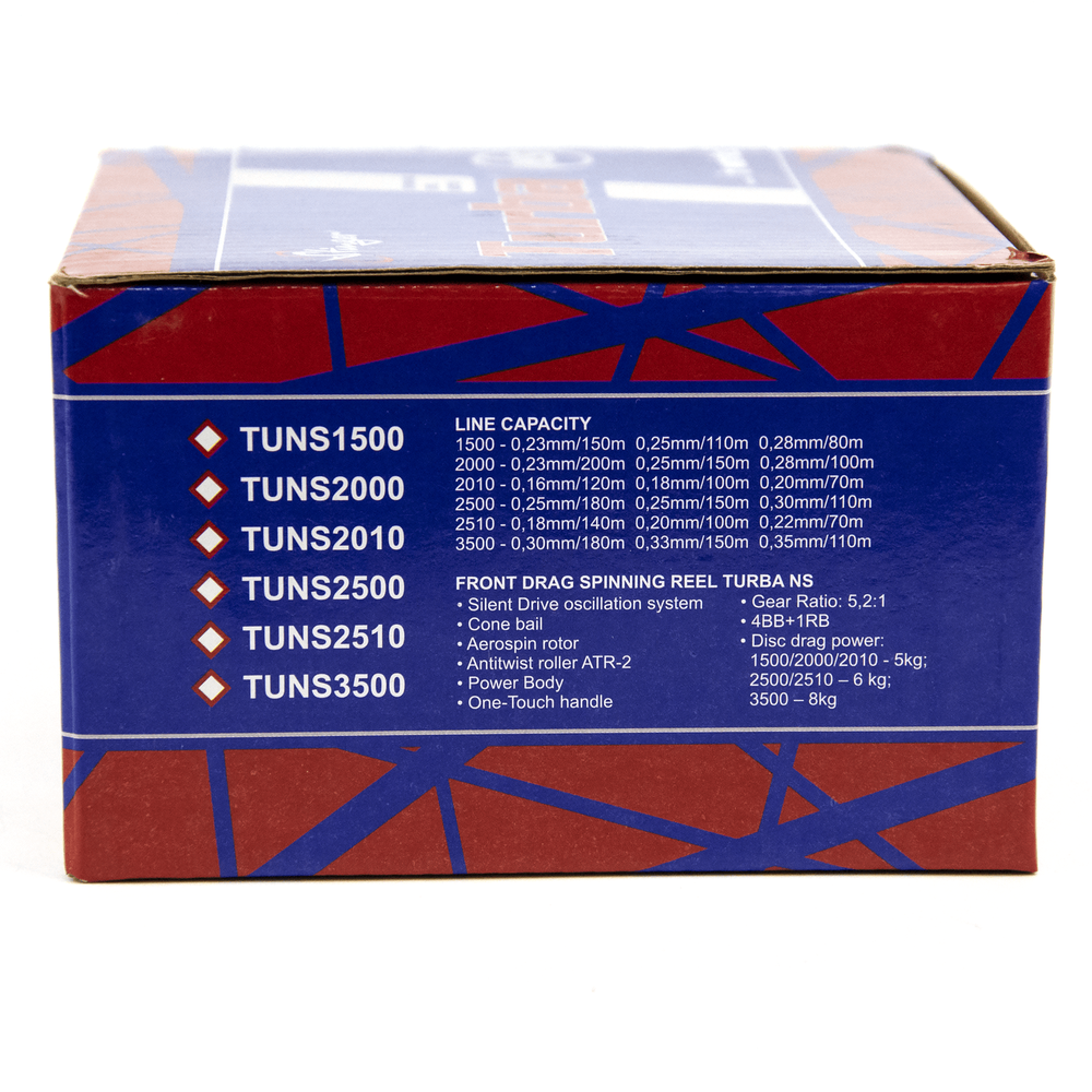 Катушка безынерционная Stinger Turba NS 2010 (2000, 4+1BB, мет. шпуля)