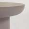Журнальный столик из бетона Taimi Ø50 см серый