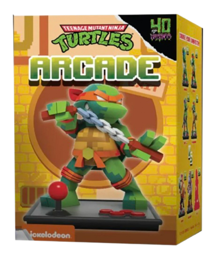 Рандомная фигурка Blind Box Mighty Jaxx Arcade Ninja Turtles Series