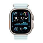 Apple Watch Ultra 2 (2024) 49mm Natural Titanium Case with Ice Blue Ocean Band