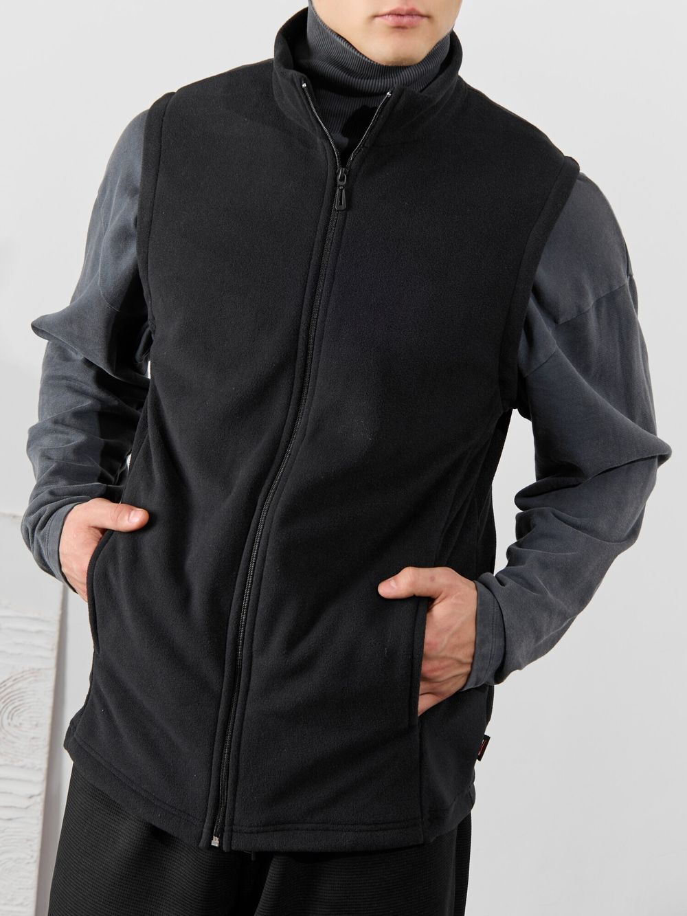 Жилет мужской Алтай-3 Виотекс ЧЁРНЫЙ (Акция)